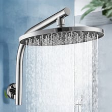 Koora 255mm Swivel Shower Arm & Head